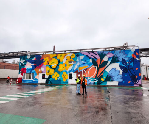 Street art graffiti mural muurschildering gent oleon artiest jellyfish partick croes 3