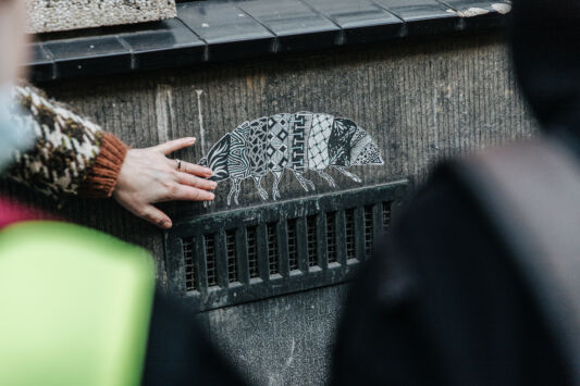 Road to master street ar tour graffiti workshop regio gent artiest pol cosmo