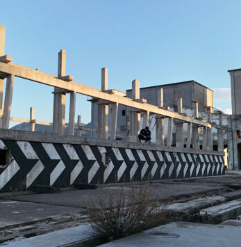 Street art graffiti artiest onebran griekenland3