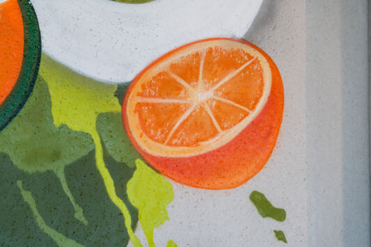 Street art graffiti artist aces mural domo elektro3