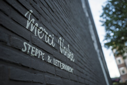 Street art graffiti muurschildering mural artiest steppe letterknecht project luc de vos radio willy regio lokeren gent7